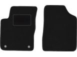 Wielganizator Tappetini Auto Velours Anteriori Adatto Per Hyundai I10 (2007-2013, Hatchback) Neri, Set 2 Pz, Con Fissaggi