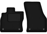 Wielganizator Tappetini Auto Velours Anteriori Adatto Per Volkswagen Caddy Iv (2020-, Furgoncino) Neri, Set 2 Pz, Con Fissaggi