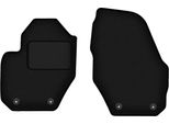 Wielganizator Tappetini Auto Velours Anteriori Adatto Per Volvo S60 Ii (2010-2018, Long / Lungo) Neri, Set 2 Pz, Con Fissaggi
