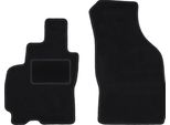 Wielganizator Tappetini Auto Velours Anteriori Adatto Per Hyundai Atos (1997-2008, Hatchback) Neri, Set 2 Pz, Con Fissaggi