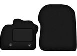 Wielganizator Tappetini Auto Velours Anteriori Adatto Per Renault Zoe (2013-, Hatchback) Neri, Set 2 Pz, Con Fissaggi