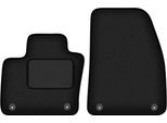 Wielganizator Tappetini Auto Velours Anteriori Adatto Per Volvo C40 (2021-, Hatchback) Neri, Set 2 Pz, Con Fissaggi