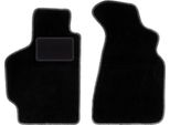 Wielganizator Tappetini Auto Velours Anteriori Adatto Per Toyota Celica V (1989-1993, Cabrio, Coupé, Liftback) Neri, Set 2 Pz, Con Fissaggi