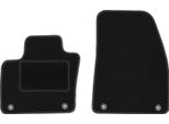 Wielganizator Tappetini Auto Velours Anteriori Adatto Per Volvo XC40 (2017-, Crossover) Neri, Set 2 Pz, Con Fissaggi