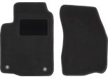 Wielganizator Tappetini Auto Velours Anteriori Adatto Per Mitsubishi Colt V / Cjo (1996-2003, Hatchback) Neri, Set 2 Pz, Con Fissaggi