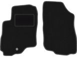 Wielganizator Tappetini Auto Velours Anteriori Adatto Per Mitsubishi Outlander I (2001-2006, Suv) Neri, Set 2 Pz, Con Fissaggi