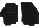 Wielganizator Tappetini Auto Velours Anteriori Adatto Per Suzuki Liana (2001-2004, Hatchback, Berlina, Station Wagon) Neri, Set 2 Pz, Con Fissaggi