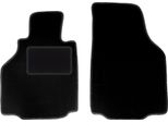 Wielganizator Tappetini Auto Velours Anteriori Adatto Per Porsche 911 Typ. 996 (1997-2004, Coupé) Neri, Set 2 Pz, Con Fissaggi