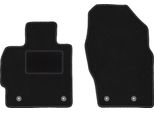 Wielganizator Tappetini Auto Velours Anteriori Adatto Per Mazda CX-7 (2009-2012, Suv) Neri, Set 2 Pz, Con Fissaggi