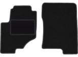 Wielganizator Tappetini Auto Velours Anteriori Adatto Per Ssangyong Rexton Ii (2017-, Suv) Neri, Set 2 Pz, Con Fissaggi