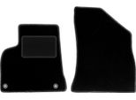Wielganizator Tappetini Auto Velours Anteriori Adatto Per Peugeot 5008 I (2009-2017, 7 Persone) Neri, Set 2 Pz, Con Fissaggi
