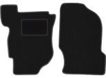 Wielganizator Tappetini Auto Velours Anteriori Adatto Per Honda Concerto (1988-1994, Liftback) Neri, Set 2 Pz, Con Fissaggi