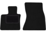 Wielganizator Tappetini Auto Velours Anteriori Adatto Per Bmw X6 F16 (2014-, Suv) Neri, Set 2 Pz, Con Fissaggi