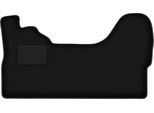 Wielganizator Tappetini Auto Velours Anteriori Adatto Per Iveco Daily Iv (2006-2014, Furgone) Neri, Set 2 Pz, Con Fissaggi