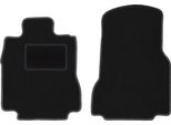 Wielganizator Tappetini Auto Velours Anteriori Adatto Per Mercedes A W168 Family (2001-2005, Minivan) Neri, Set 2 Pz, Con Fissaggi