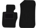 Wielganizator Tappetini Auto Velours Anteriori Adatto Per Bmw 3 E91 Xdrive (2004-2011, Station Wagon, Touring) Neri, Set 2 Pz, Con Fissaggi