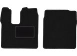 Wielganizator Tappetini Auto Velours Anteriori Adatto Per Man Tgl (2005-, Camion) Neri, Set 2 Pz, Con Fissaggi