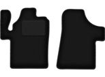 Wielganizator Tappetini Auto Velours Anteriori Adatto Per Mercedes Vito Ii W639 (2003-2014, Furgone) Neri, Set 2 Pz, Con Fissaggi
