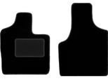 Wielganizator Tappetini Auto Velours Anteriori Adatto Per Chrysler Town&Country Iv (2000-2008, Minivan) Neri, Set 2 Pz, Con Fissaggi