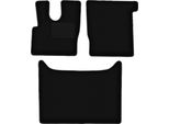 Wielganizator Tappetini Auto Velours Anteriori Adatto Per Daf Xf 106 (2017, Automatico) Neri, Set 2 Pz, Con Fissaggi