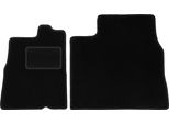 Wielganizator Tappetini Auto Velours Anteriori Adatto Per Citroen Jumper I (1994-2006, Furgone) Neri, Set 2 Pz, Con Fissaggi