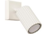 Lampada Da Parete Karbon Beige 1Xgu10 10W Alluminio 8X16X8Cm Sollux Lighting