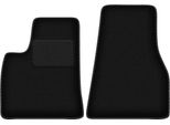 Wielganizator Tappetini Auto Velours Anteriori Adatto Per Tesla Model S Ii (2016-, Berlina) Neri, Set 2 Pz, Con Fissaggi