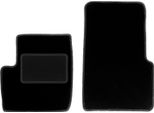 Wielganizator Tappetini Auto Velours Anteriori Adatto Per Renault Espace Iii (1996-2002, Minivan) Neri, Set 2 Pz, Con Fissaggi