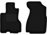 Wielganizator Tappetini Auto Velours Anteriori Adatto Per Honda CR-V Ii (2001-2006, Suv) Neri, Set 2 Pz, Con Fissaggi