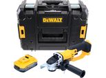 Smerigliatrice Angolare A Batteria Dewalt Dcg 412 Nt 18 V 125 Mm + 1X Batteria Powerstack 5,0 Ah + Tstak - Senza Caricabatterie