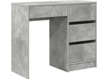 Syfax™ Scrivania Grigio Cemento 90 X 37.5 X 75 Cm Legno Multistrato