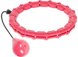 Rebel Smart Hula Hoop 50 Cm Rosa - Peso Dimagrante Con Nubs