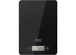 Teesa TSA0804 Bilancia Da Cucina Digitale 5 Kg, Sottile, Nera