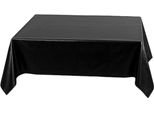 Ruhhy 26569 Tovaglia Di Plastica Per Feste 137 X 274 Cm, Nera
