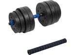 Rebel RBA-2302 Manubrio Regolabile Con Connettore 1 X 20 Kg, Nero E Blu
