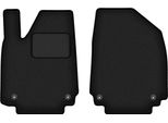 Wielganizator Tappetini Auto Velours Anteriori Adatto Per Hyundai Ioniq 6 (2022-, Berlina) Neri, Set 2 Pz, Con Fissaggi