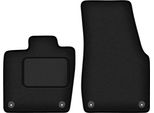 Wielganizator Tappetini Auto Velours Anteriori Adatto Per Vw ID.7 (2023-, Station Wagon, Liftback) Neri, Set 2 Pz, Con Fissaggi