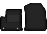 Wielganizator Tappetini Auto Velours Anteriori Adatto Per Fiat 600 Elektro (2023-, Crossover) Neri, Set 2 Pz, Con Fissaggi