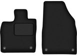 Wielganizator Tappetini Auto Velours Anteriori Adatto Per Vw ID.5 (2021-, Elettrica) Neri, Set 2 Pz, Con Fissaggi