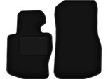 Wielganizator Tappetini Auto Velours Anteriori Adatto Per Bmw 4 F36 (2014-2021, Coupé/Cabrio Xdrive) Neri, Set 2 Pz, Con Fissaggi