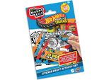 Set Di Attività Con Adesivi Hot Wheels Monster Trucks Per Bambini