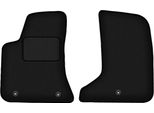 Wielganizator Tappetini Auto Velours Anteriori Adatto Per Chrysler 300C Ii (2011-, Berlina Awd) Neri, Set 2 Pz, Con Fissaggi