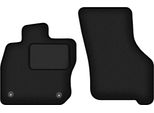 Wielganizator Tappetini Auto Velours Anteriori Adatto Per Cupra Leon Kl (2020-2024, 5 Porte, Sportstourer (33,5 Cm)) Neri, Set 2 Pz, Con Fissaggi