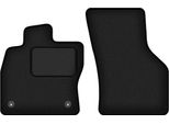 Wielganizator Tappetini Auto Velours Anteriori Adatto Per Cupra Leon Kl (2020-2024, 5 Porte, Sportstourer (35 Cm)) Neri, Set 2 Pz, Con Fissaggi