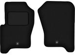 Wielganizator Tappetini Auto Velours Anteriori Adatto Per Land Rover Discovery Iii (2004-2009, Suv 7 Posti) Neri, Set 2 Pz, Con Fissaggi