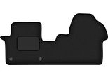 Wielganizator Tappetini Auto Velours Anteriori Adatto Per Citroen Jumpy Iii (2018-, 2 File) Neri, Set 2 Pz, Con Fissaggi