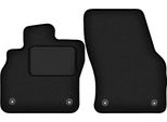 Wielganizator Tappetini Auto Velours Anteriori Adatto Per Audi Q3 (2019-, Sportback) Neri, Set 2 Pz, Con Fissaggi