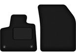 Wielganizator Tappetini Auto Velours Anteriori Adatto Per Peugeot 5008 Ii Gt Line (2017-2020, 7 Posti) Neri, Set 2 Pz, Con Fissaggi