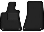 Wielganizator Tappetini Auto Velours Anteriori Adatto Per Maserati Ghibli Iii (2015-, Berlina) Neri, Set 2 Pz, Con Fissaggi