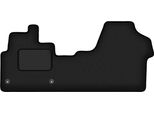 Wielganizator Tappetini Auto Velours Anteriori Adatto Per Citroen Jumpy Iii (2018-, Furgone Completo) Neri, Set 2 Pz, Con Fissaggi